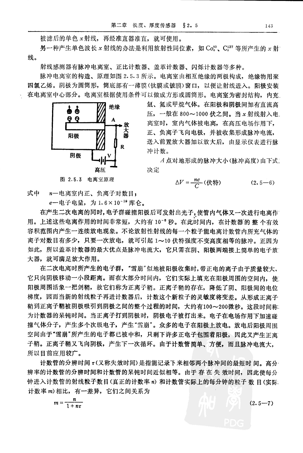 射線透射式測厚